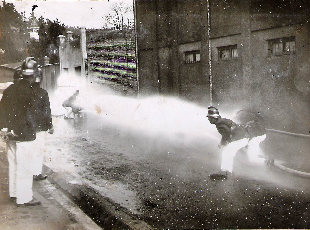 Competencia de agua — Cuerpo de Bomberos de Viña del Mar