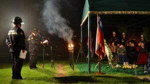 Conmemoran 10º aniversario de la muerte de Bombero Mártir