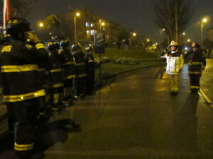CBVM  rindió homenaje a Bomberos caídos en acto de servicio